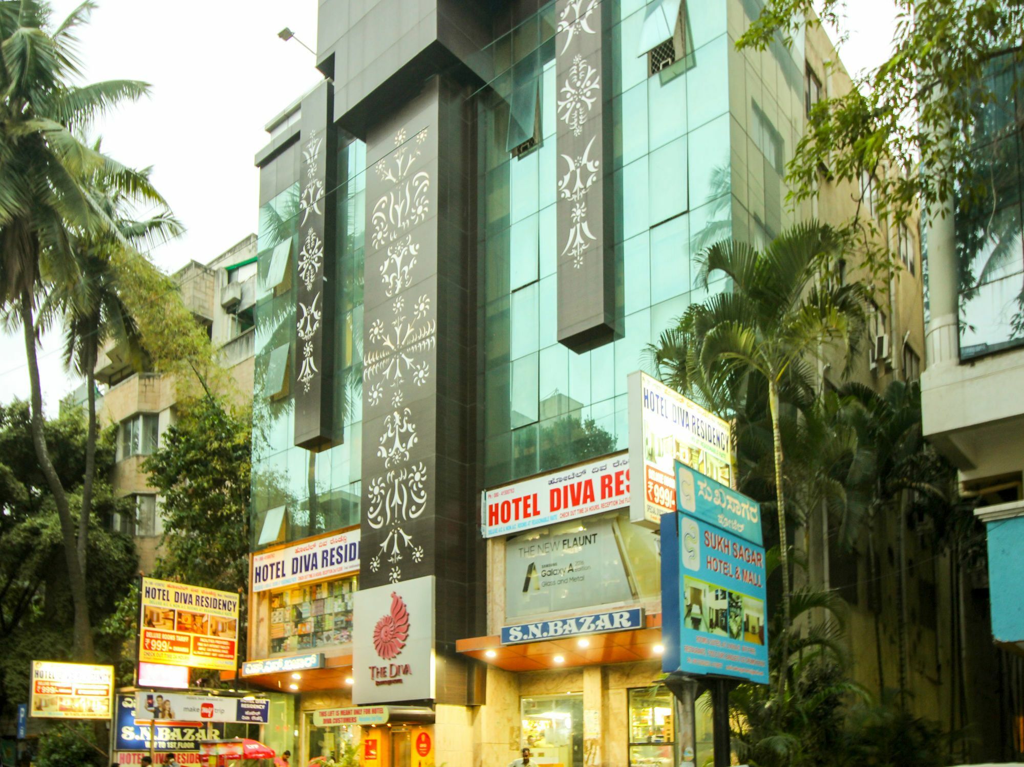 Hotel Diva Residency Bangalore Exteriör bild